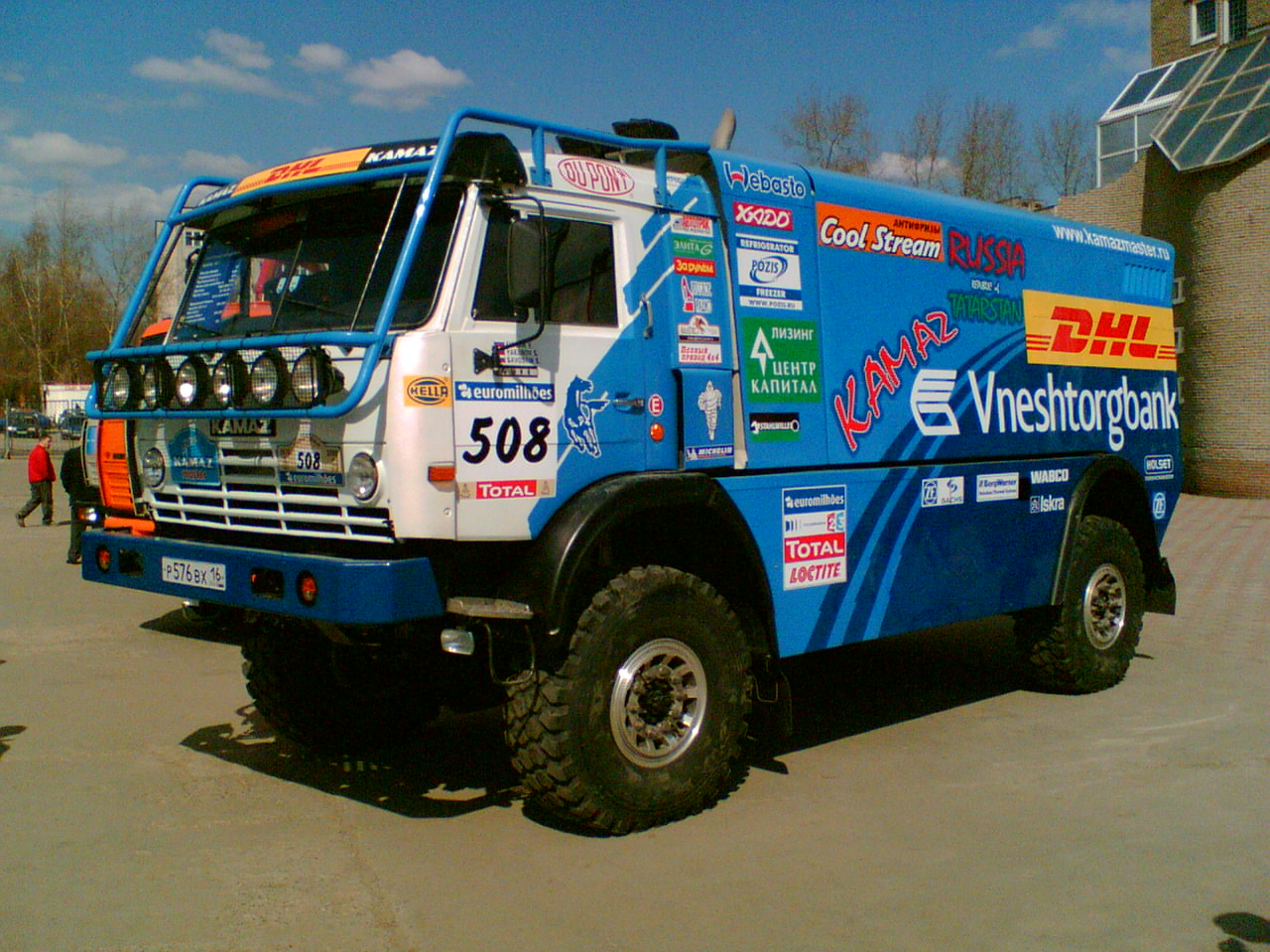 р 576 вх 16, KamAZ 4911 4911 4×4 Extreme KamAZ-Master, 2002–2007