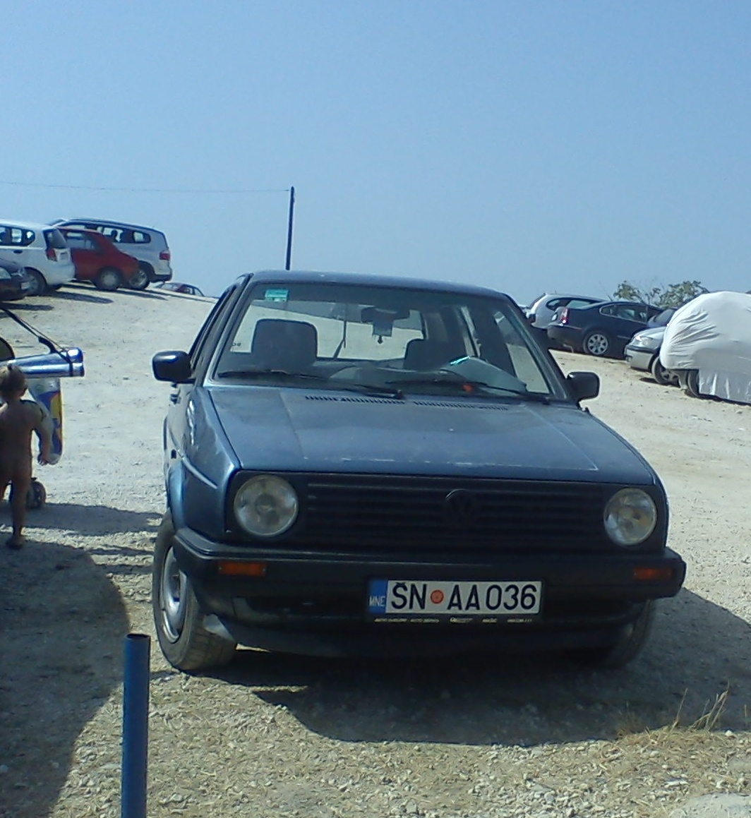 ŠN AA036, Volkswagen Golf 2nd gen 3-door Hatch (19/1G), 1983–1992
