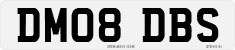 License plate of the United Kingdom, 2001 year system
