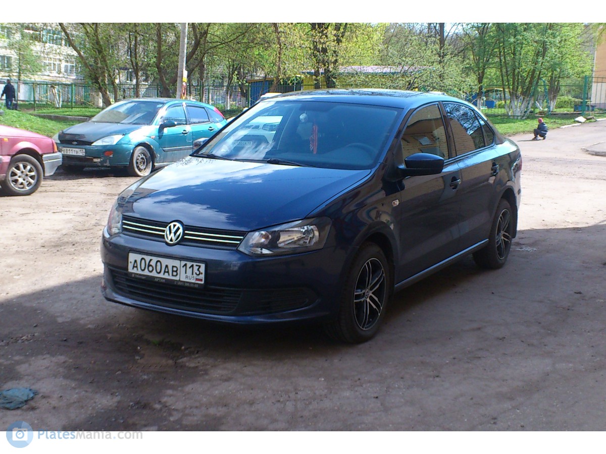 а 060 ав 113, Volkswagen Polo 5th gen Sedan (A05), 2010­–2015