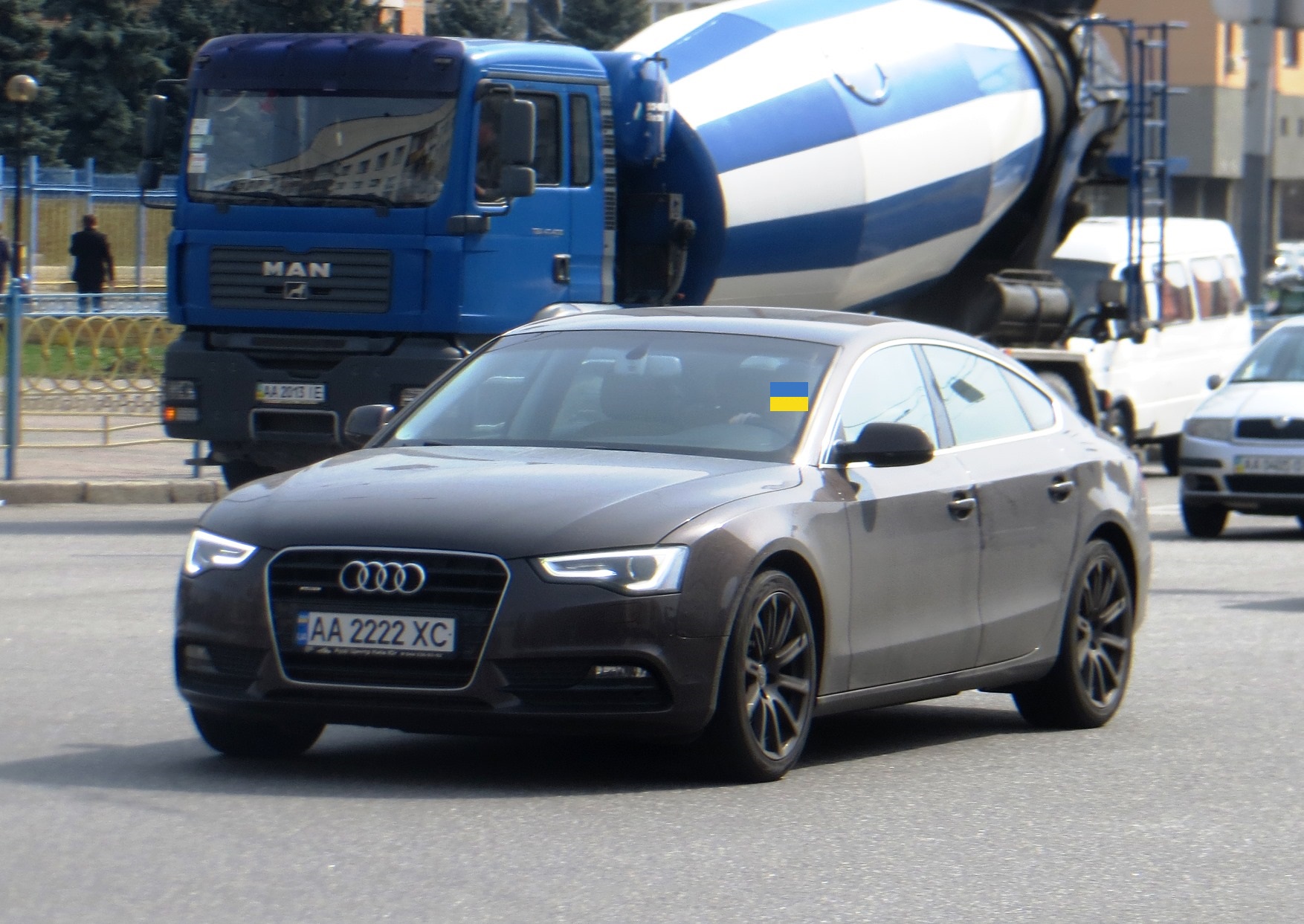AA 2222 XC, Audi A5 1st gen Sportback (B8/8TA), facelift, 2011–2016