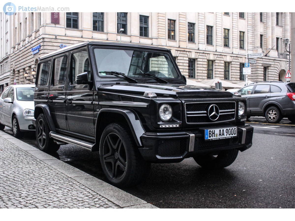 BH AA 9000, Mercedes-Benz G-Klasse 