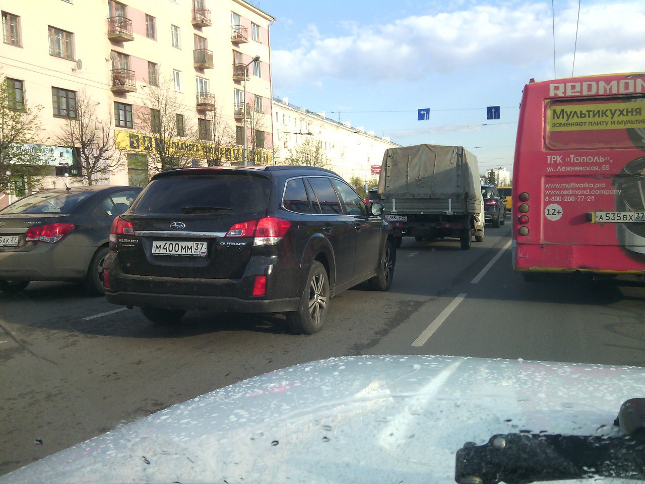 м 400 мм 37, Subaru Outback 4th gen (BR), 2009–2014