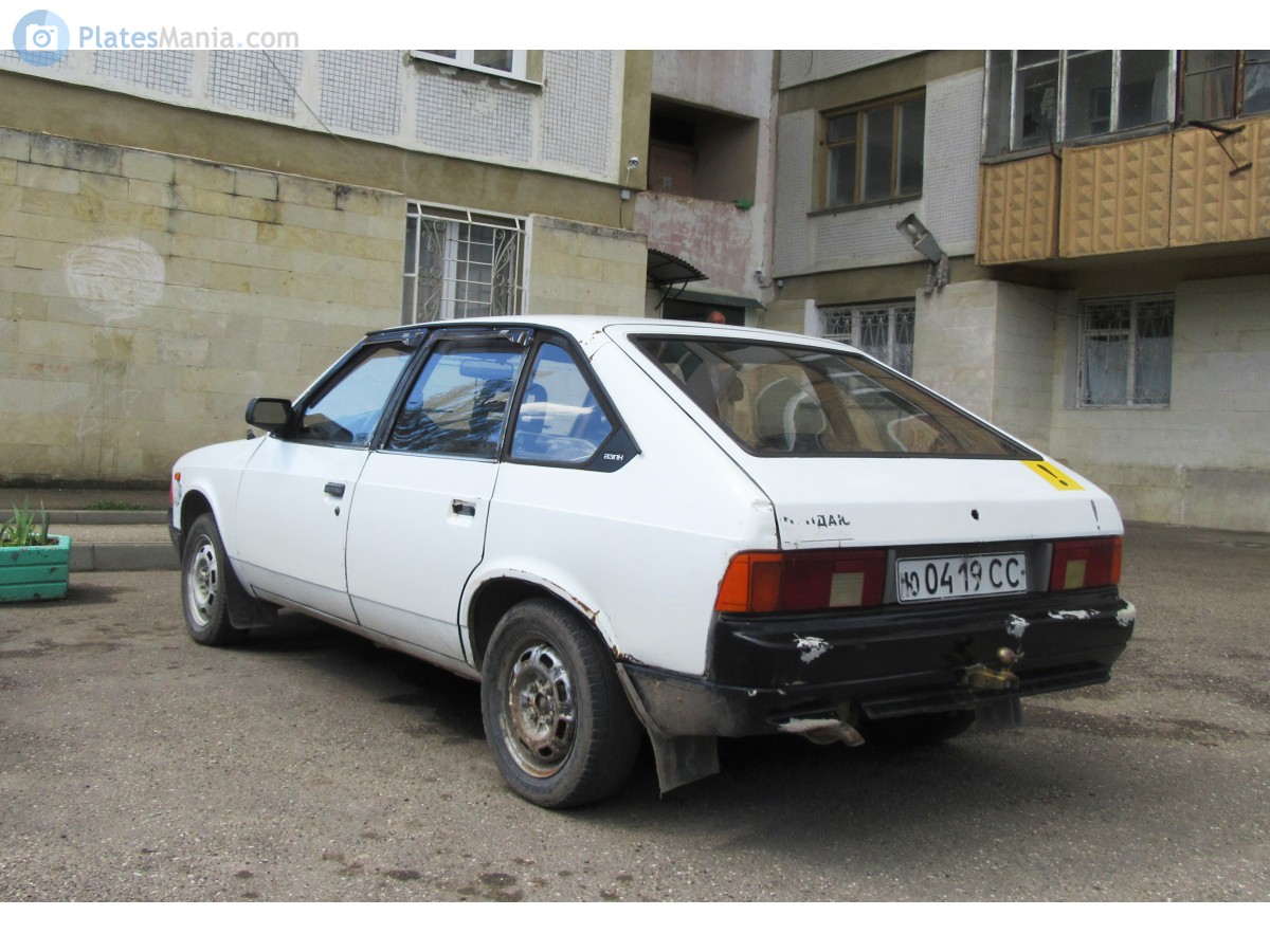 ю 0419 СС, Moskvich (AZLK) 2141 2141, 1986­–1998