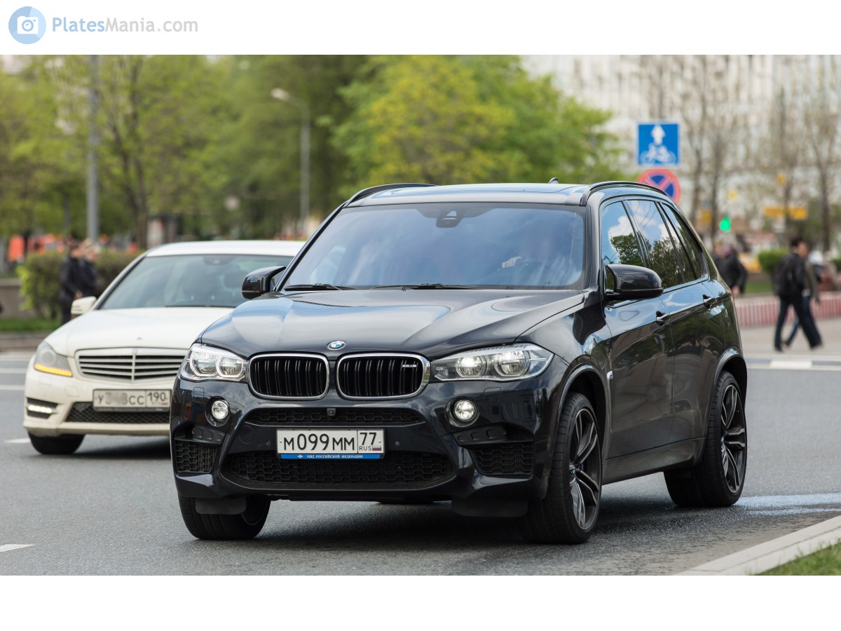 м 099 мм 77, BMW X5M 2nd gen (F85), 2014–2018