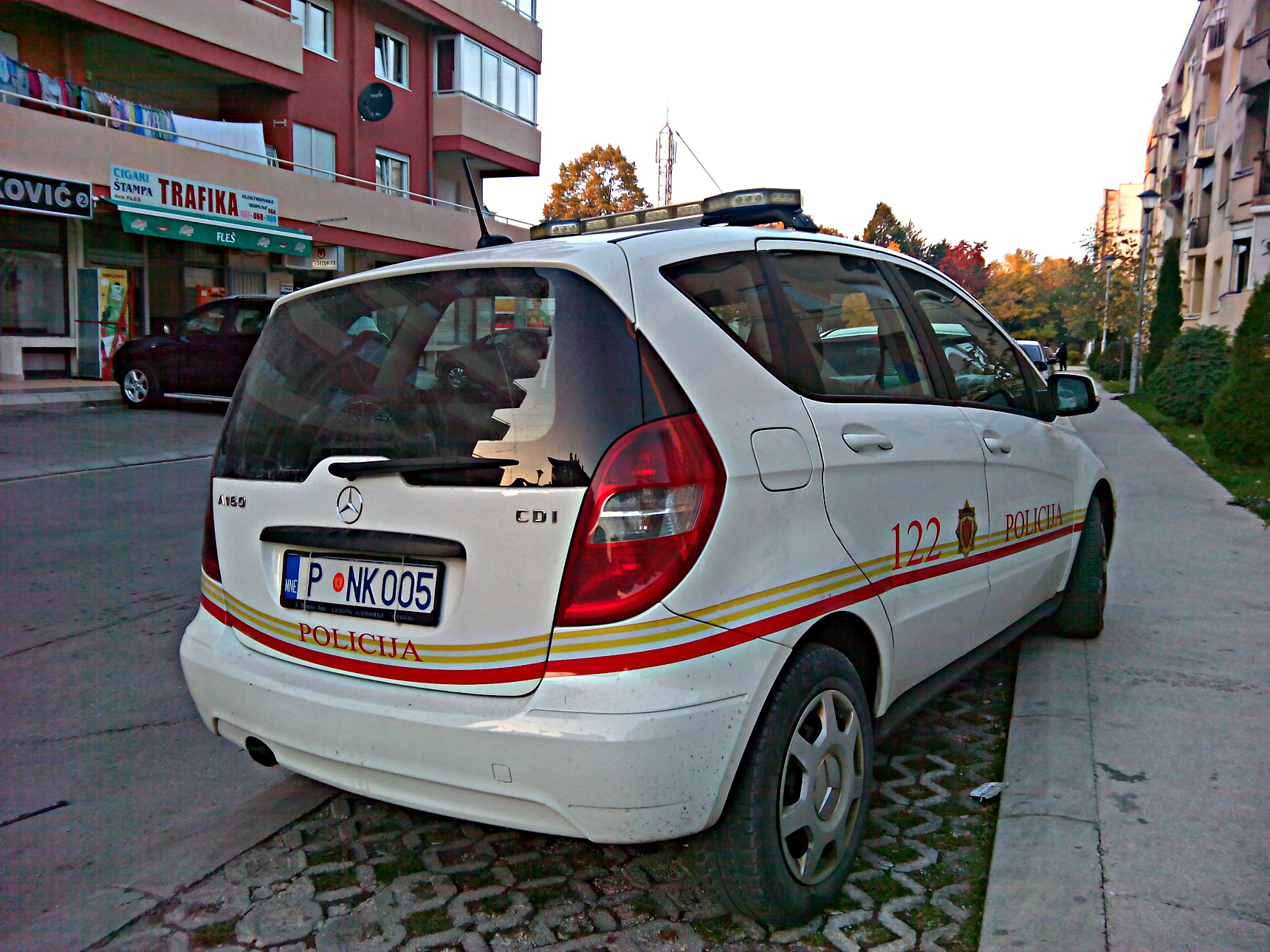 P NK005, Mercedes-Benz A-Klasse 2nd gen 5-door (don't set)