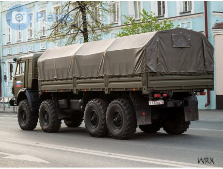 в432ав16, KamAZ 6350