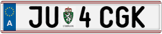 License plate of Austria, Regular plates