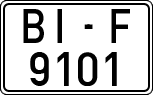 License plates of Spain, 1971 year series