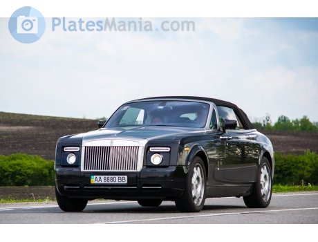 AA 8880 BB, Rolls-Royce Phantom Drophead Coupé