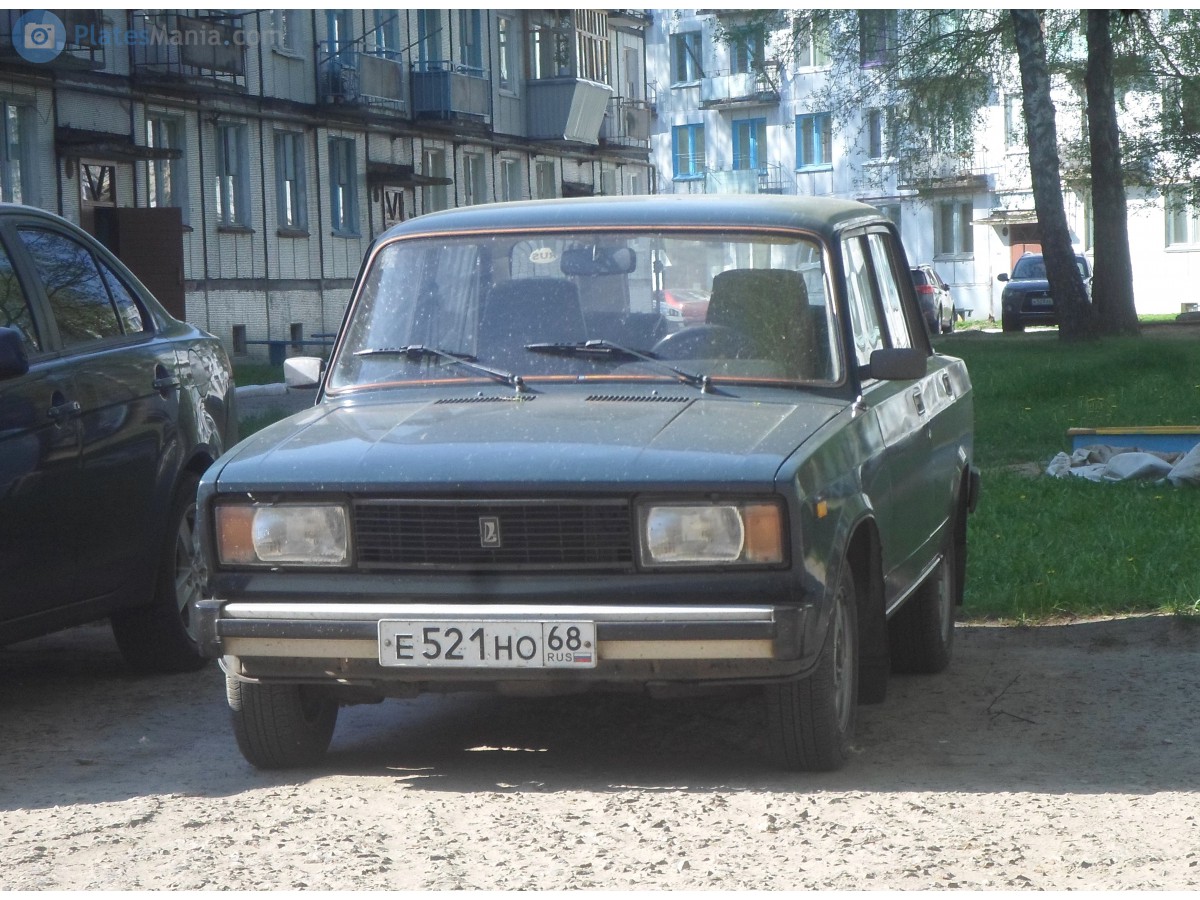 е 521 но 68, Lada (VAZ) 2105 Жигули (Nova / Riva / 1300 / 1500), 1980–2010