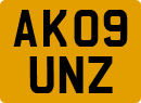 License plate of the United Kingdom, 2001 year system