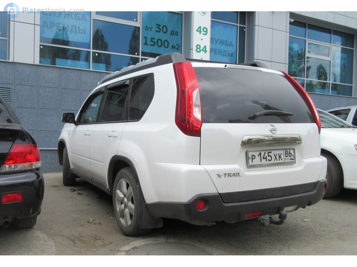 р 145 хк 86, Nissan X-Trail 