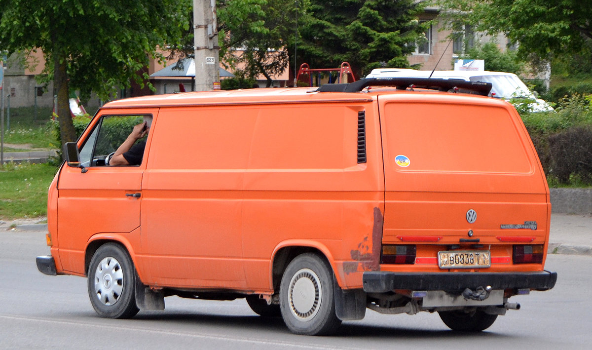 в 0838 ТІ, Volkswagen Transporter 3rd gen Van (T3), 1979–1992
