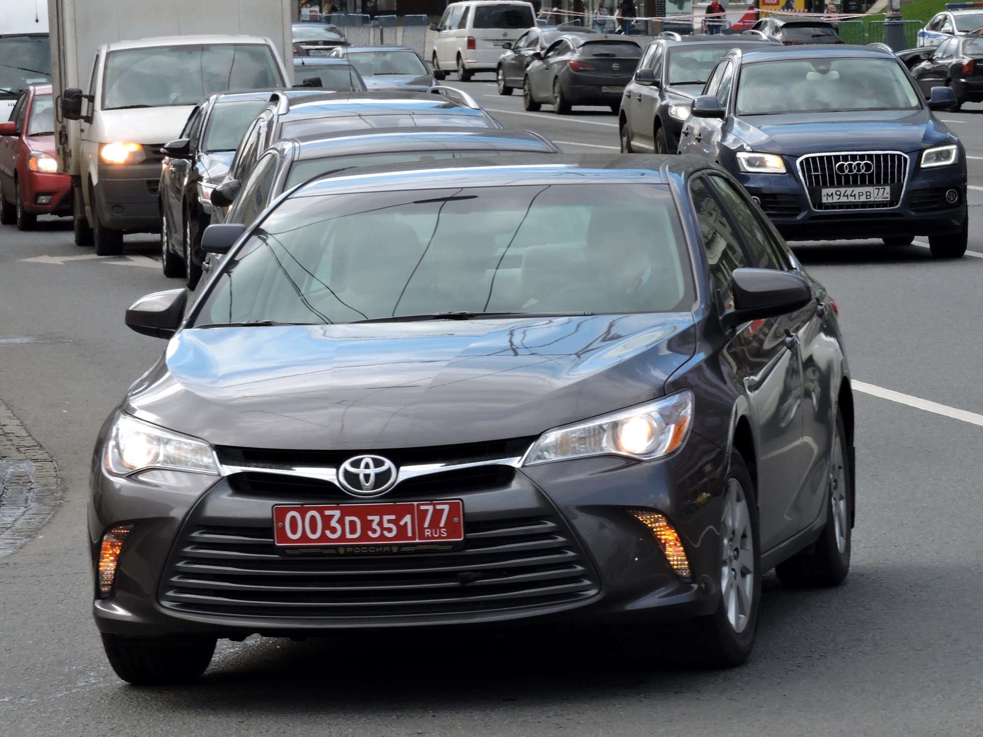 003 D 351 77, Toyota Camry 7th gen (Altise, Atara) (XV50; NA- and AU-market), facelift, 2014–2018