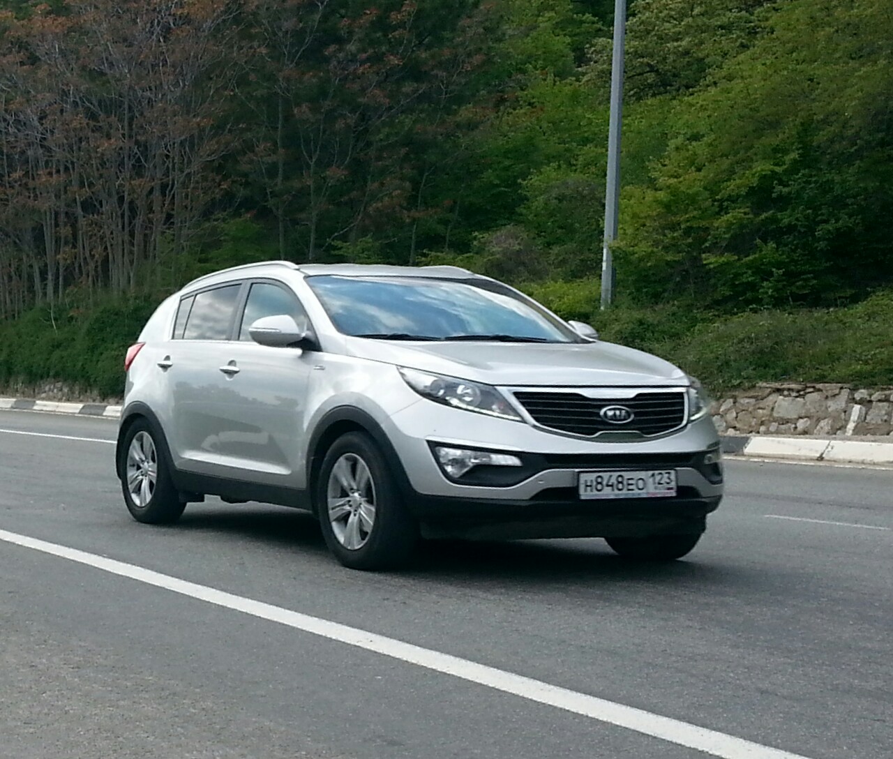 н 848 ео 123, Kia Sportage 3rd gen (R) (SL), 2010–2016