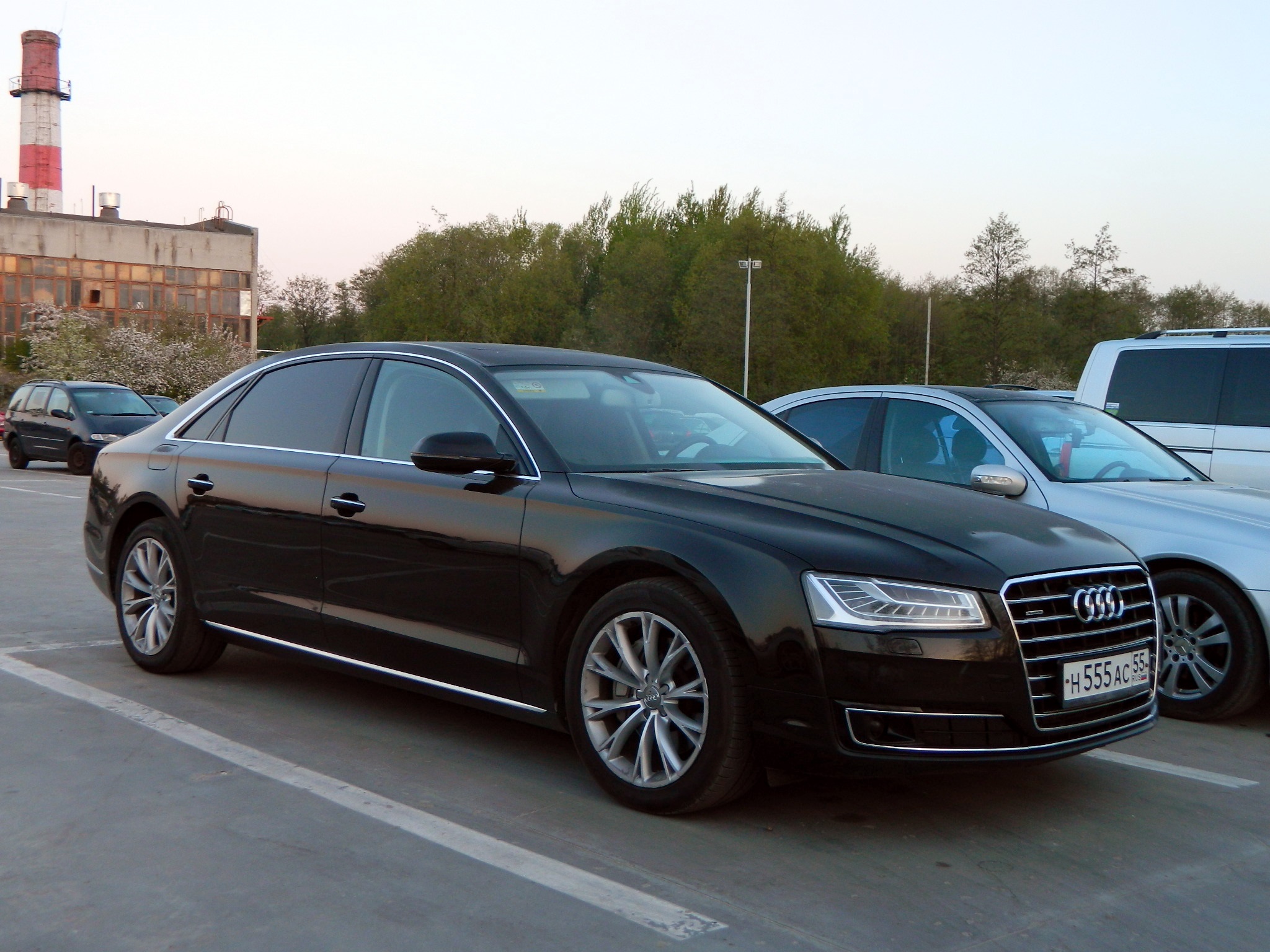н 555 ас 55, Audi A8 3rd gen (D4/4H), facelift, 2013–2018