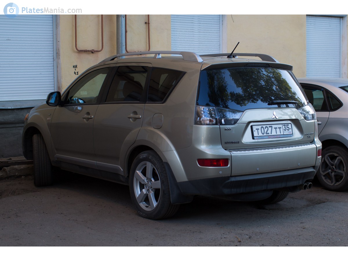 т 027 тт 35, Mitsubishi Outlander 2nd gen (XL) (CW/ZG/ZH), 2005–2013