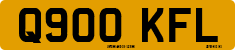 License plate of the United Kingdom, 1983 year system