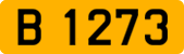 License plate of Luxembourg, 1966 year system