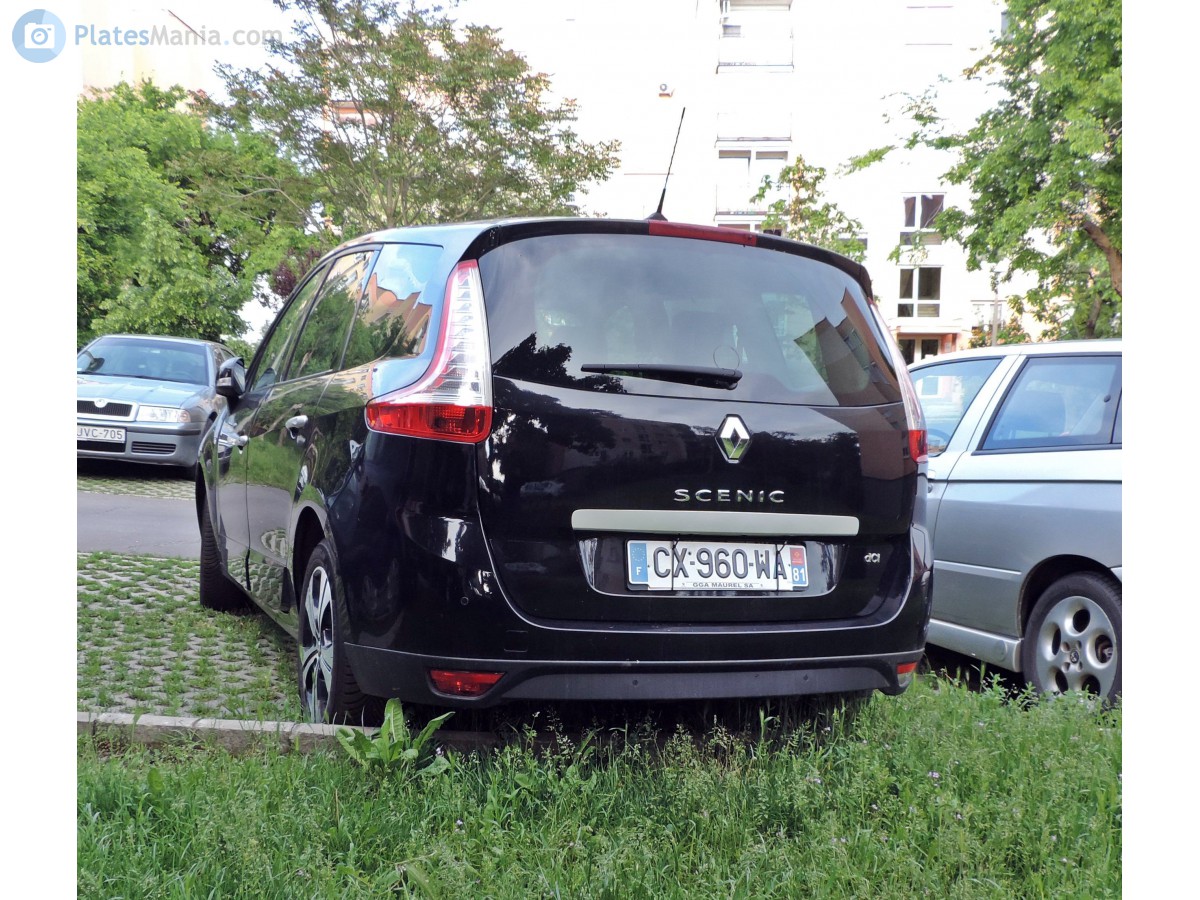 CX-960-WA, Renault Scénic 3rd gen Grand (R95), 2009–2016