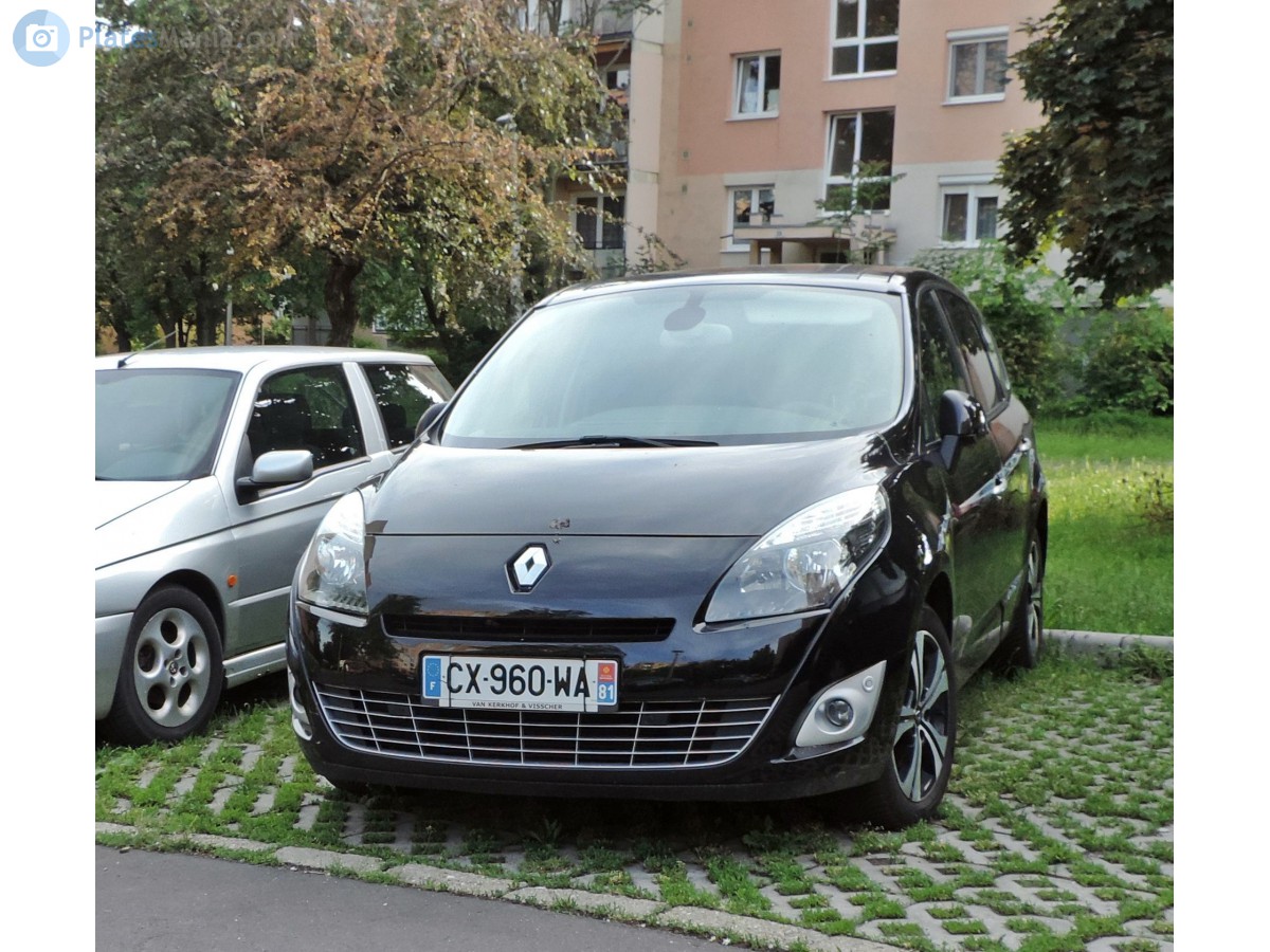 CX-960-WA, Renault Scénic 3rd gen Grand (R95), 2009–2016