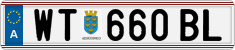 License plate of Austria, Regular plates