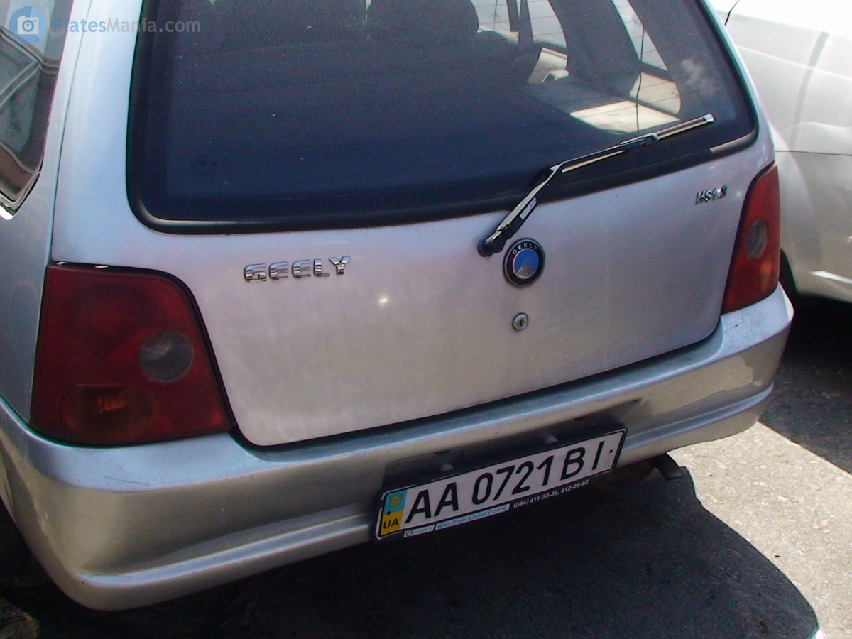 AA 0721 BI, Geely HQ 1st gen SRV Wagon, 2002–2006