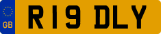 License plate of the United Kingdom, 1983 year system