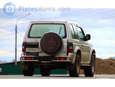 р944ах197, Mitsubishi Pajero