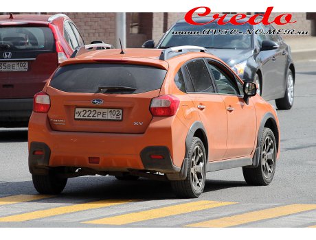 х222ре102, Subaru XV