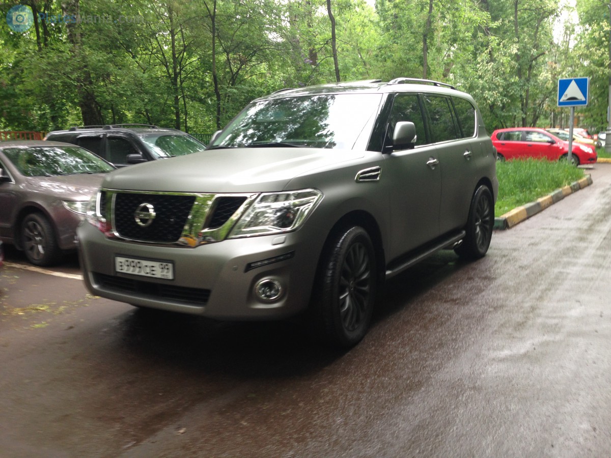 в 999 се 99, Nissan Patrol 6th gen (Y62), 2010–2014