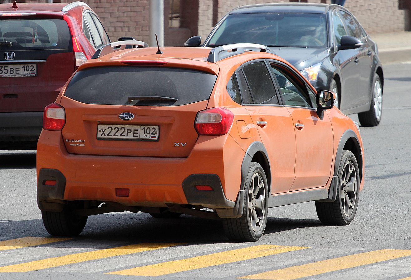 х 222 ре 102, Subaru XV 1st gen (GP), 2012–2017