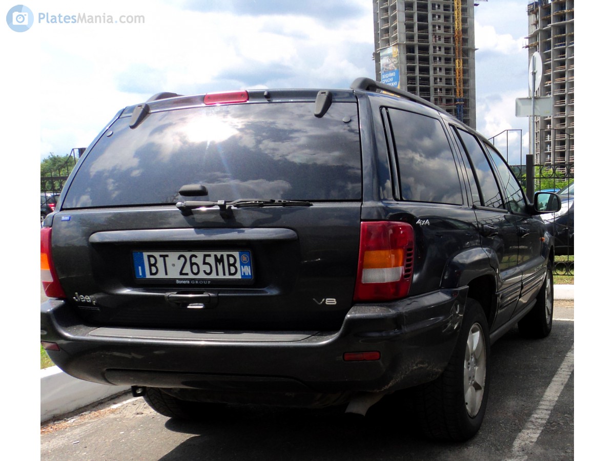 BT 265 MB, Jeep Grand Cherokee 2nd gen (WJ), 1998–2005