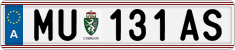 License plate of Austria, Regular plates