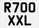 License plate of the United Kingdom, 1983 year system