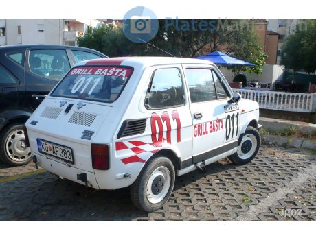 KO AF383, Polski Fiat 126p