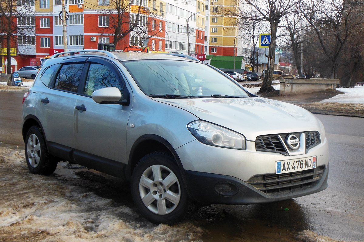 AX-476-ND, Nissan Qashqai 1st gen +2 (NJ10), facelift, 2009–2014