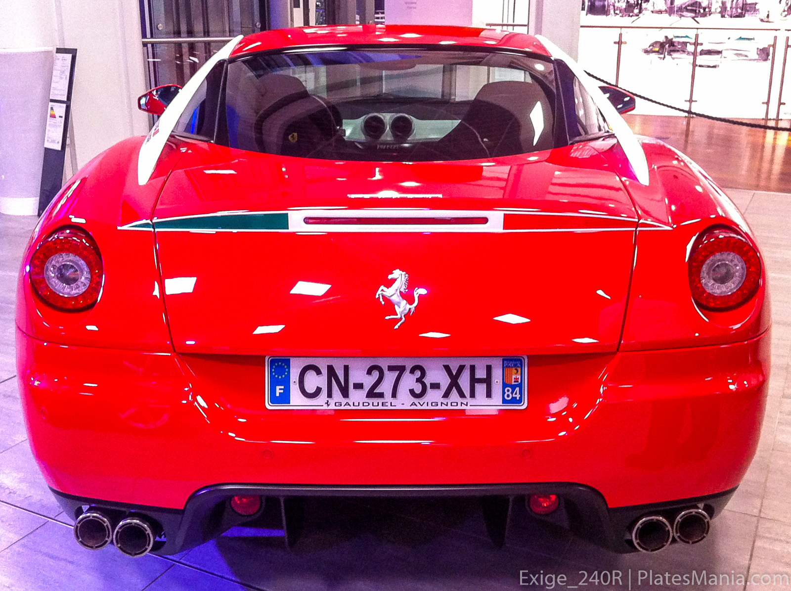 CN-273-XH, Ferrari 599 GTO, 2010–2012