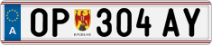 License plate of Austria, Regular plates