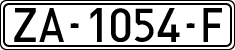 License plates of Spain, 1971 year series