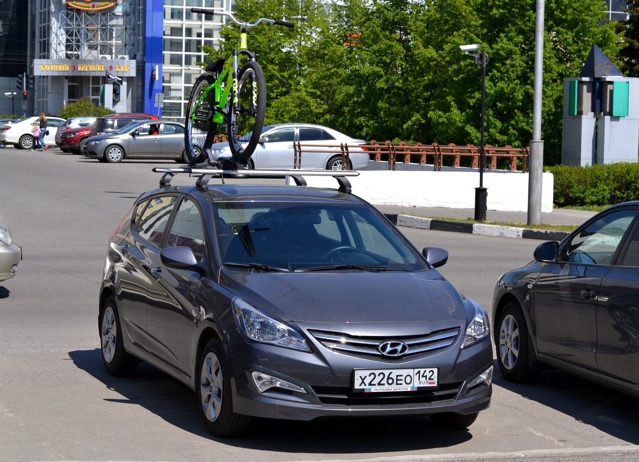 х 226 ео 142, Hyundai Solaris 1st gen Hatchback (RB), facelift, 2014–2017