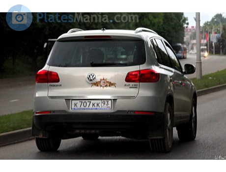 к707кк93, Volkswagen Tiguan