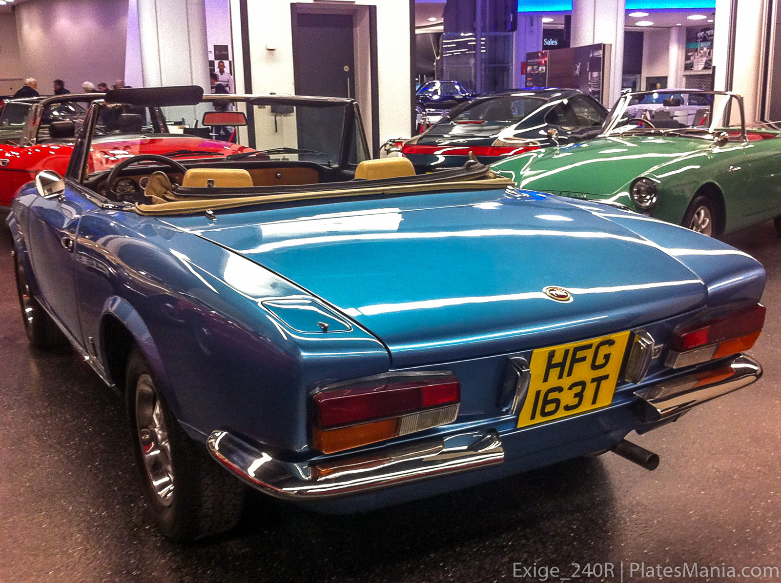 HFG163T, FIAT 124 1st gen Sport Spider, 1966–1978