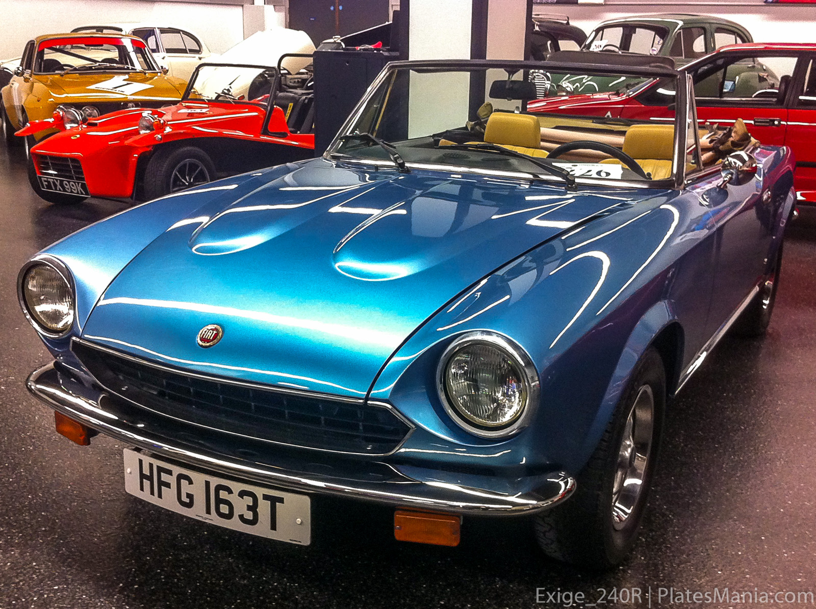 HFG163T, FIAT 124 1st gen Sport Spider, 1966–1978