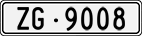 License plate of Switzerland, Cars