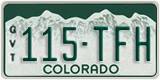 Colorado, 123-ABC