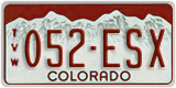 Colorado, 123-ABC