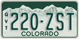 Colorado, 123-ABC