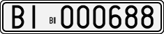 License plate of Italy, Cars (1927 year series)
